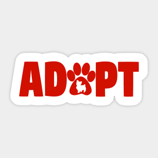 Please ADOPT a Pet! Sticker